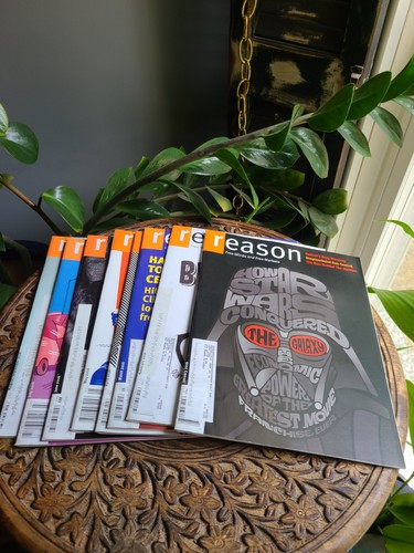 Reason magazine lot - reason,