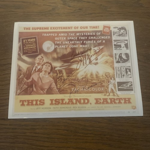 This island earth 8x10 photo - this,